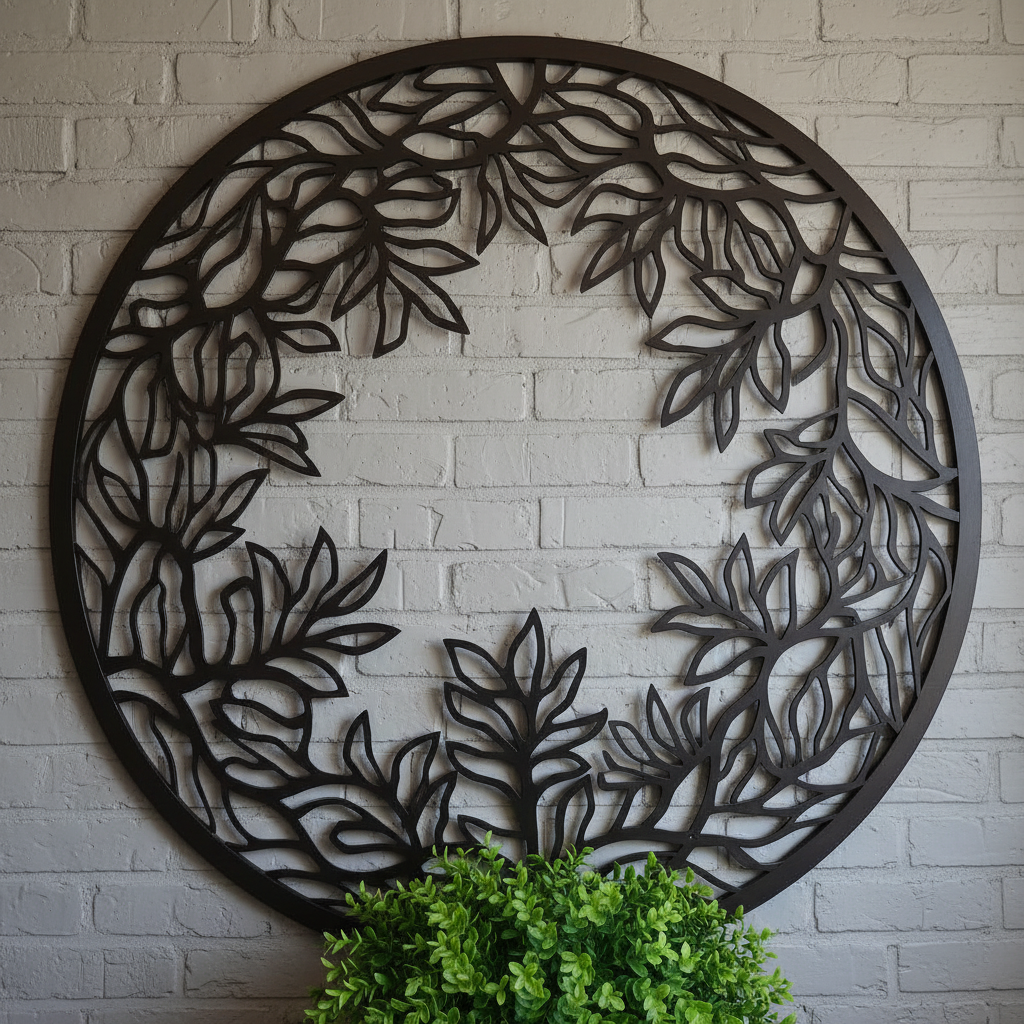 Poppy CNC Wall Art