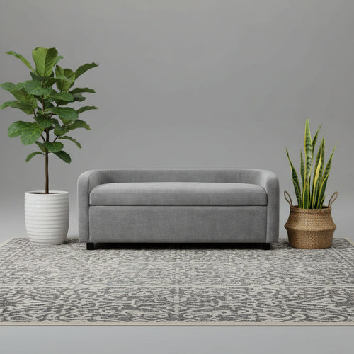 Bacall Curved Storage Bench