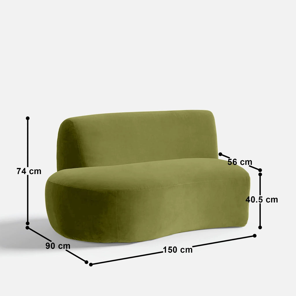 Betty Curvy 5 Seater Sofa