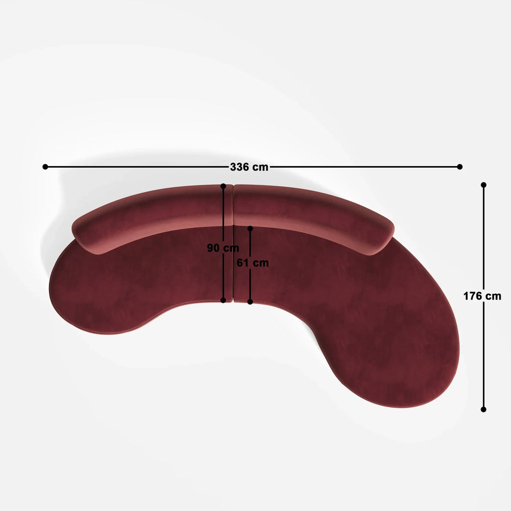 Betty Curvy Sofa