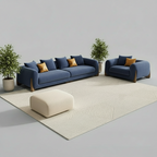 Daniel Boucle Sofa with Ottoman