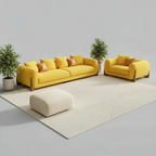 Daniel Boucle Sofa with Ottoman