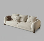 Daniel Boucle Sofa with Ottoman