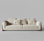 Daniel Boucle Sofa with Ottoman