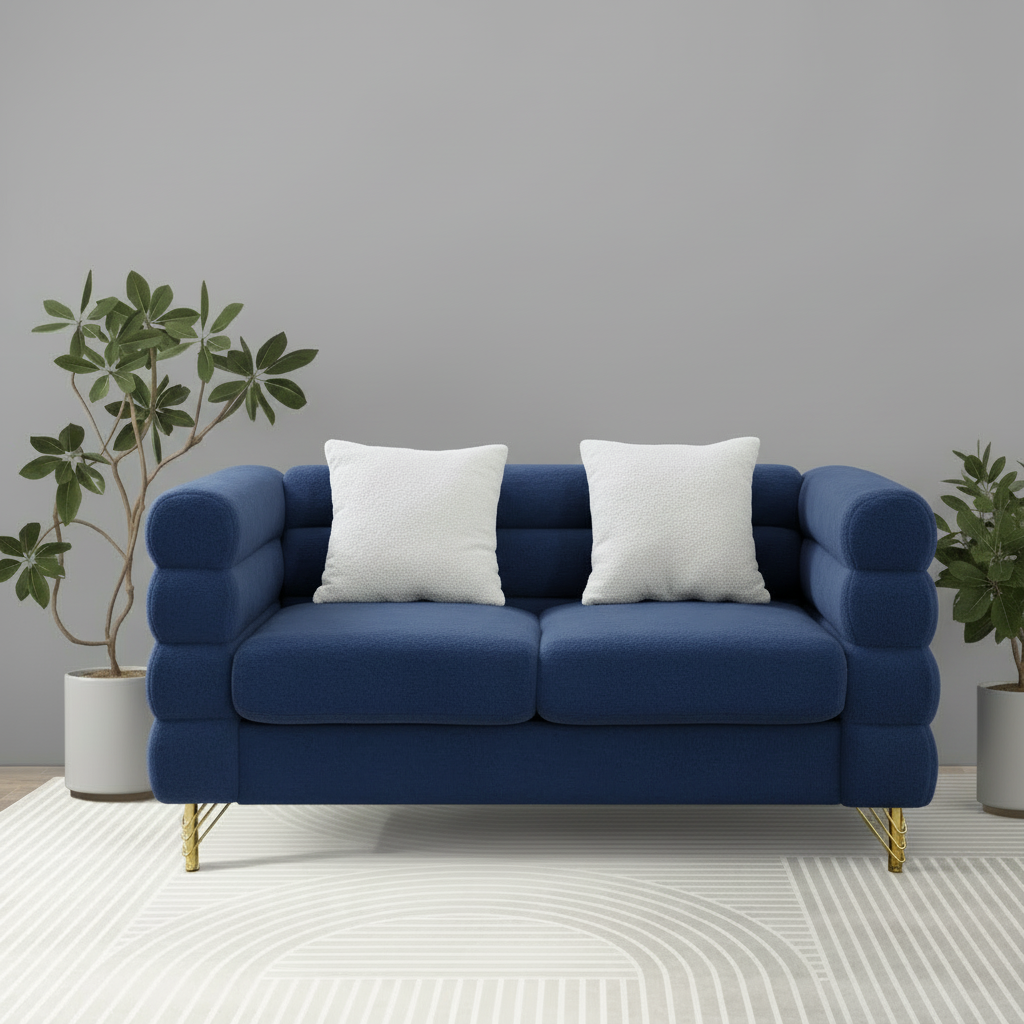 Donna Boucle 2 Seater Sofa