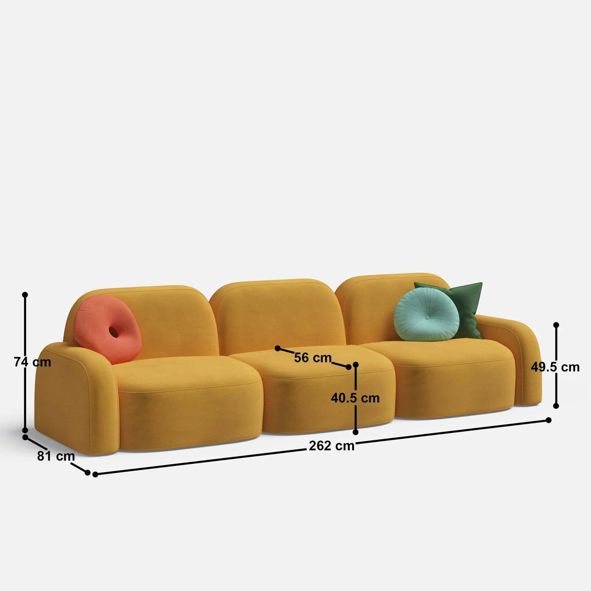 Emma XL 3 Seater Sofa