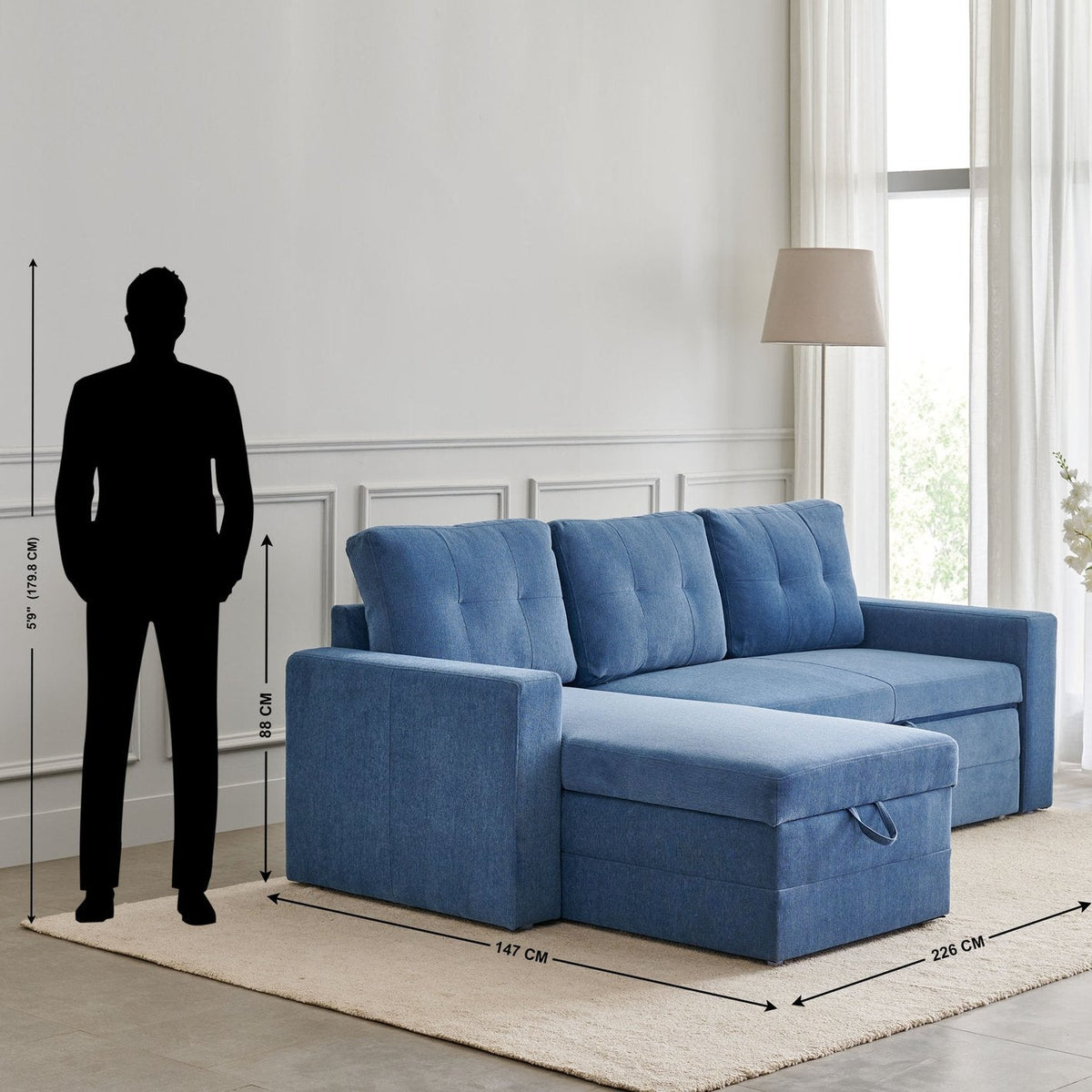 Cherry Sofa-Bed