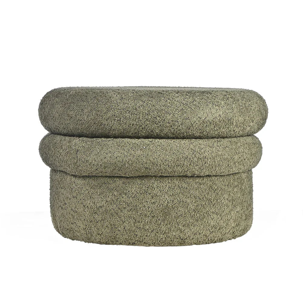 Landyn Boucle Ottoman