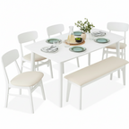 Lindsae Dining Set 6 Seater