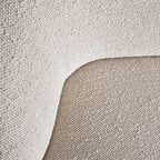Michelle Boucle Curvy 3-Seater Sofa