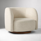 Michelle Boucle Swivel Sofa Chair