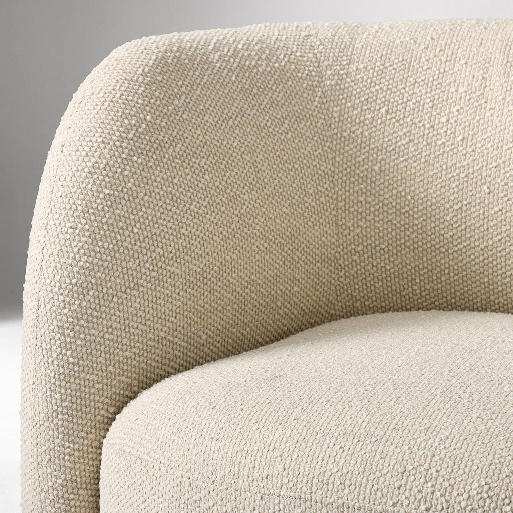 Michelle Boucle Swivel Sofa Chair