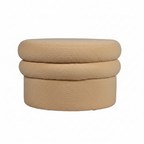 Landyn Boucle Ottoman