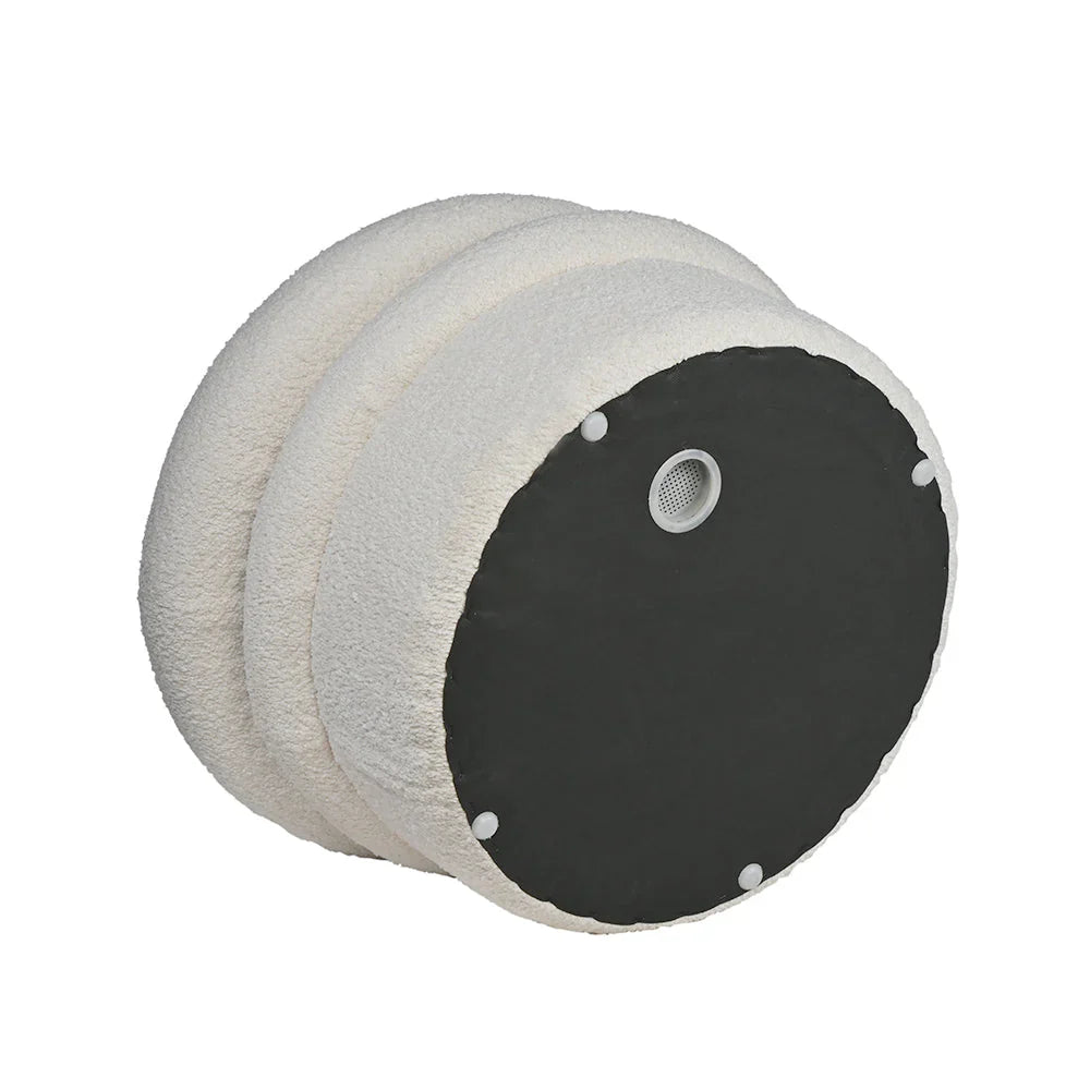 Landyn Boucle Ottoman