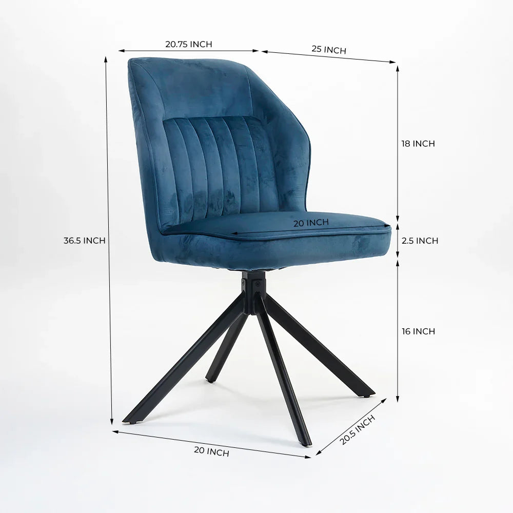 Dimitri Dining Swivel Chair