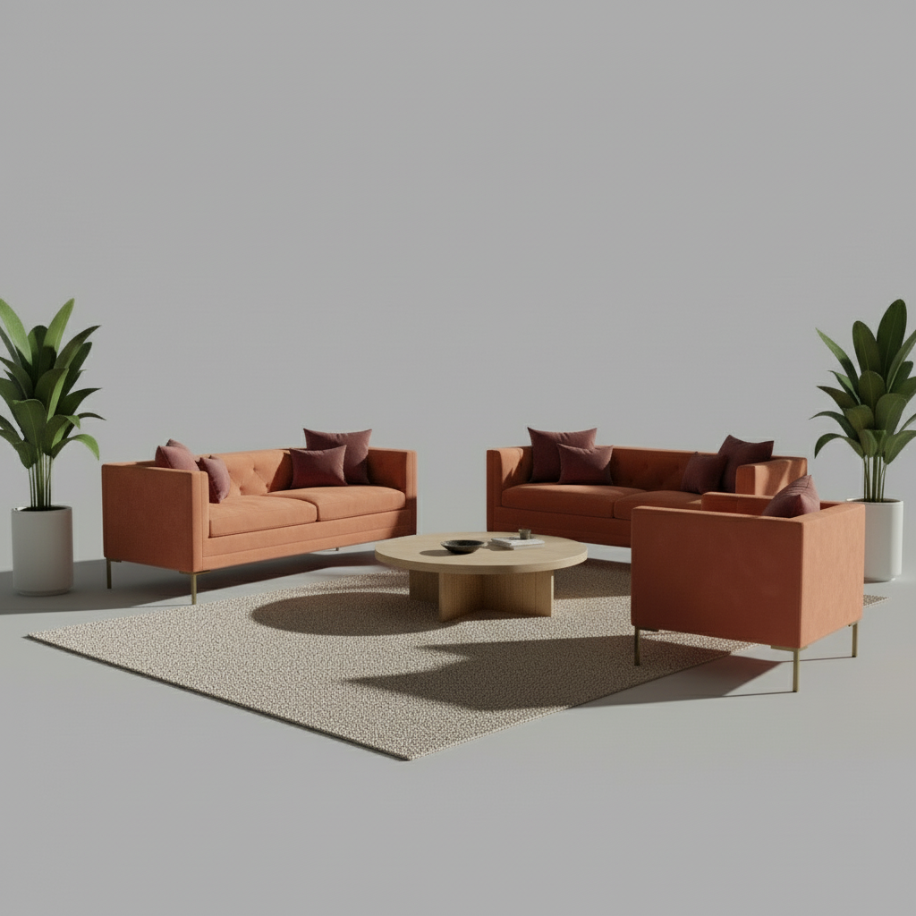 Pamela 6 Seater Sofa Set