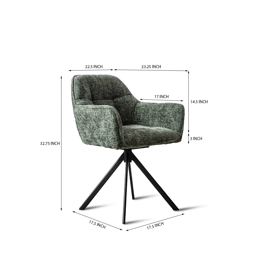 Shlomo Swivel Dining Chair