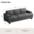Brooklington Sofa 3 Seater