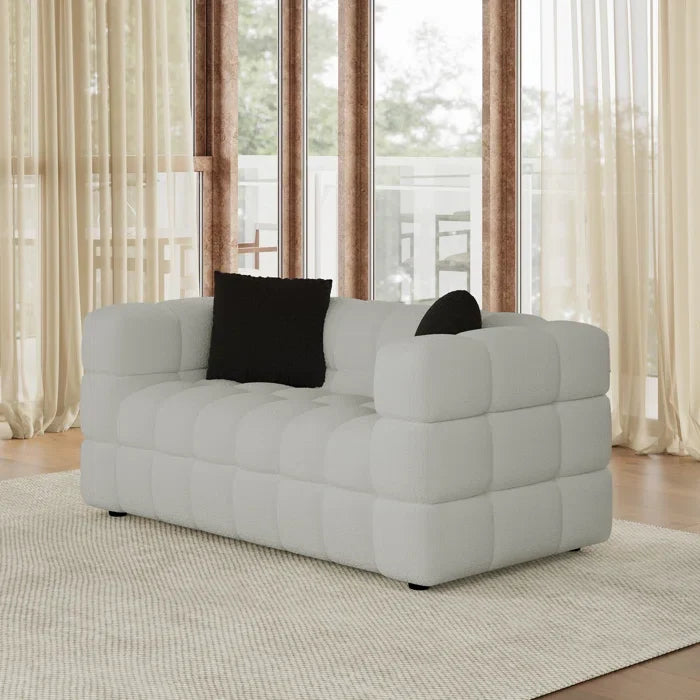 Mark Boucle 5 Seater Sofa Set