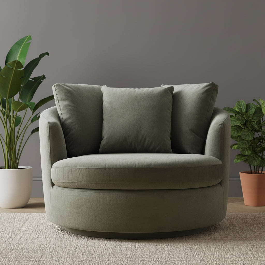 Viv Grand Swivel Sofa Chair