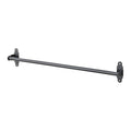 HULTARP black metal towel bar. Simple, functional kitchen accessory.