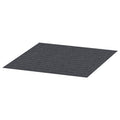 An updatera grey drawer mat, rectangular, made of polyester.
