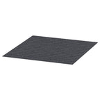 An updatera grey drawer mat, rectangular, made of polyester.